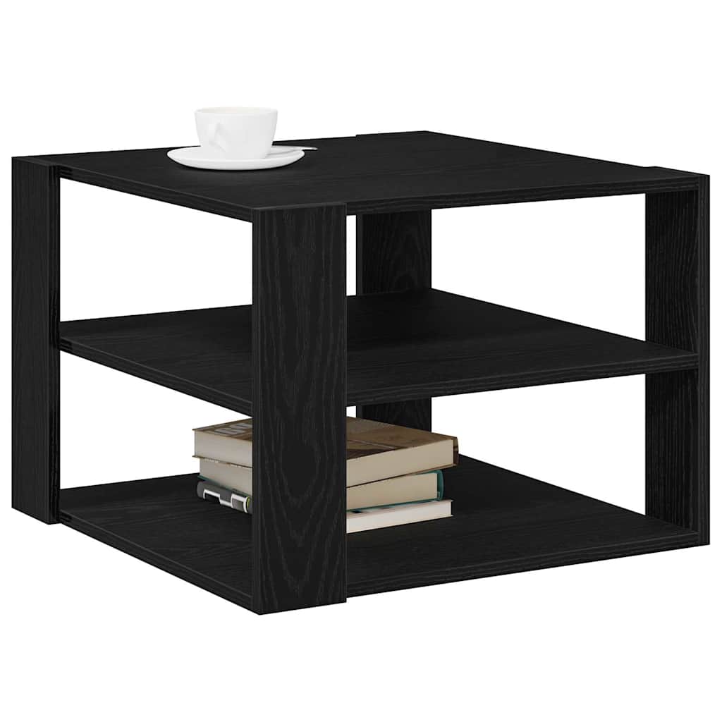 Couchtisch Schwarze Eiche 58 x 58 x 40 cm Holzwerkstoff