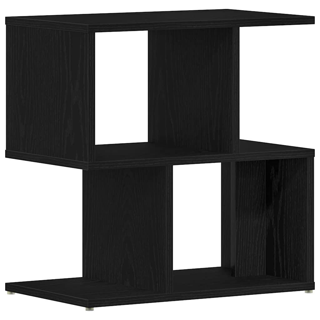 Nachttisch Schwarz Eichen-Optik 50 x 30 x 51,5 cm Holzwerkstoff