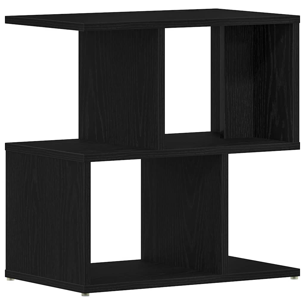 Nachttisch Schwarz Eichen-Optik 50 x 30 x 51,5 cm Holzwerkstoff