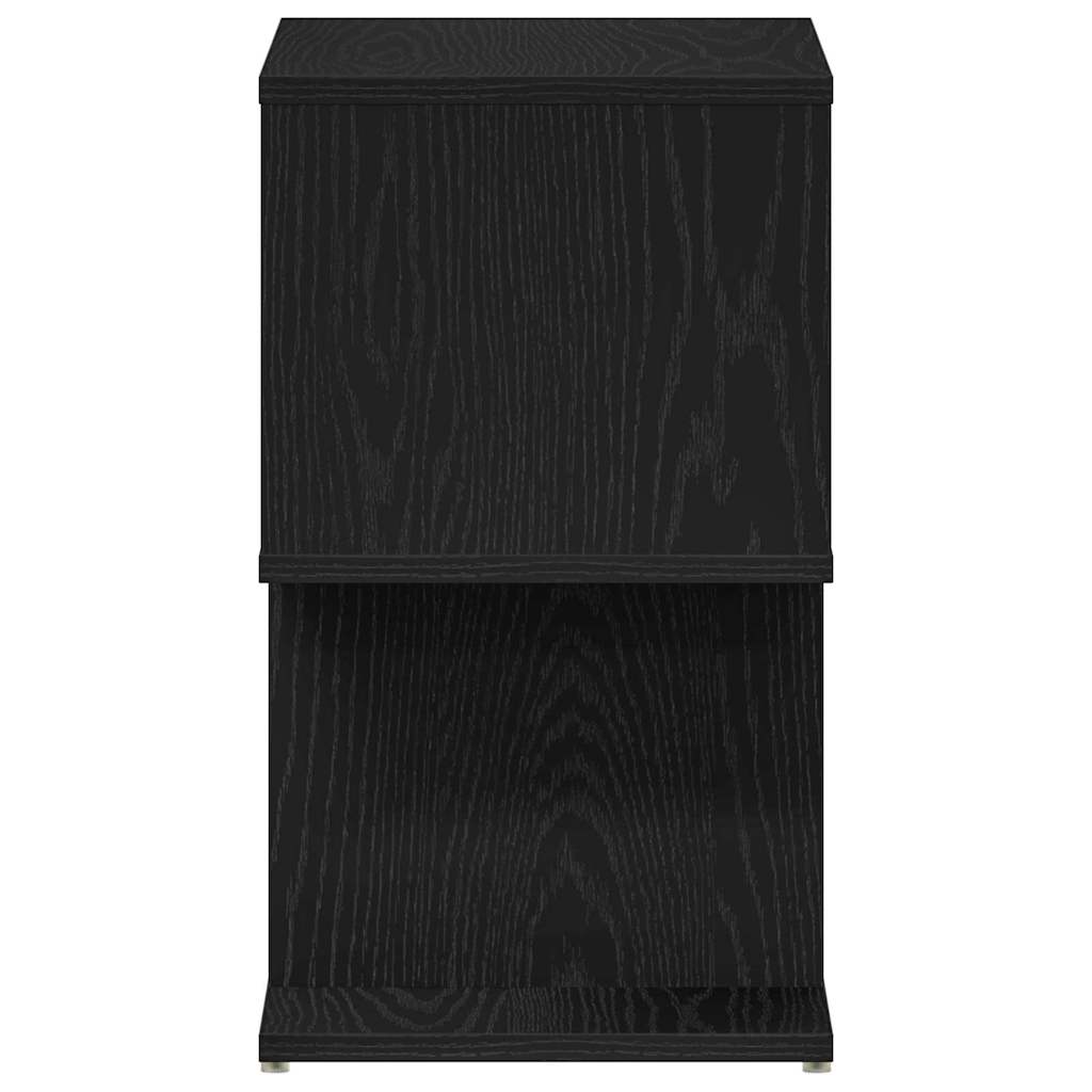 Nachttisch Schwarz Eichen-Optik 50 x 30 x 51,5 cm Holzwerkstoff