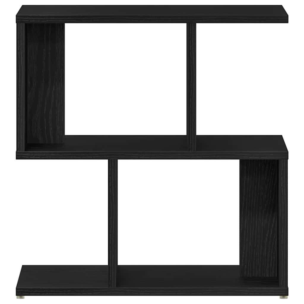 Nachttisch 2 pcs Schwarz Eichen-Optik 50 x 30 x 51,5 cm