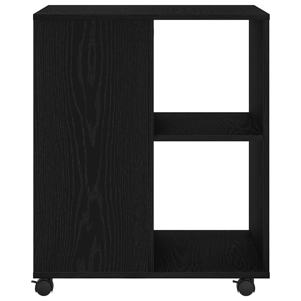Aufbewahrungsschrank Schwarz Eichen-Optik 60 x 53 x 72,5 cm