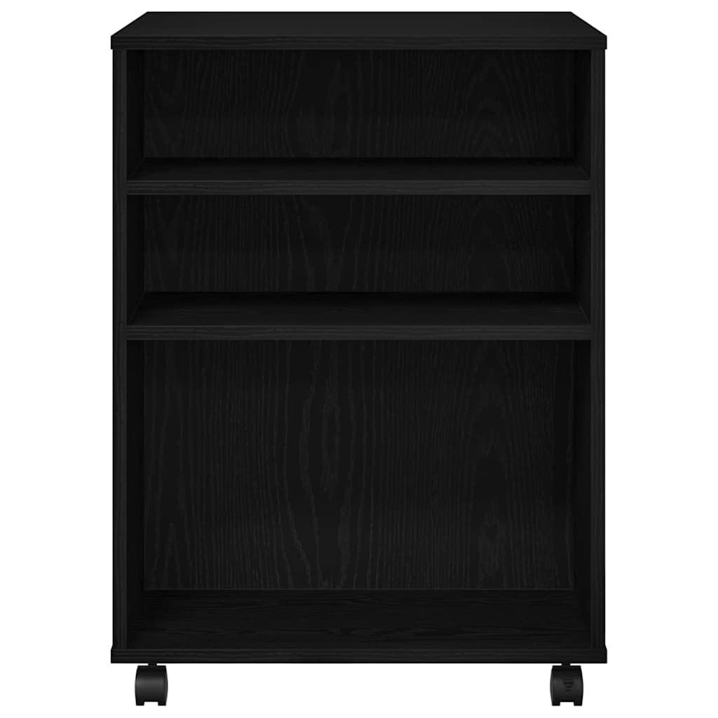 Aufbewahrungsschrank Schwarz Eichen-Optik 60 x 53 x 72,5 cm