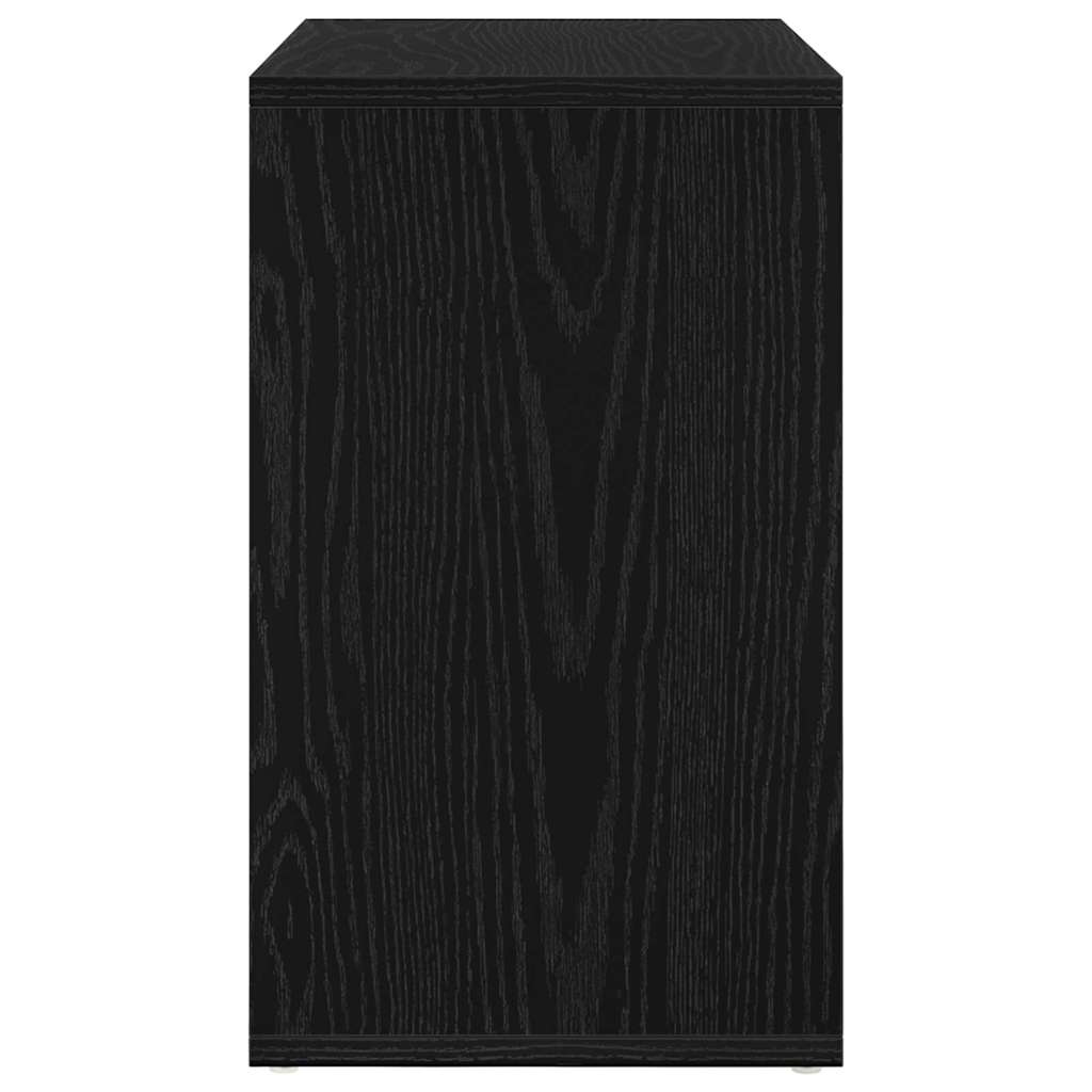 Nestingtisch 3 pcs Schwarz Eichen-Optik Holzwerkstoff