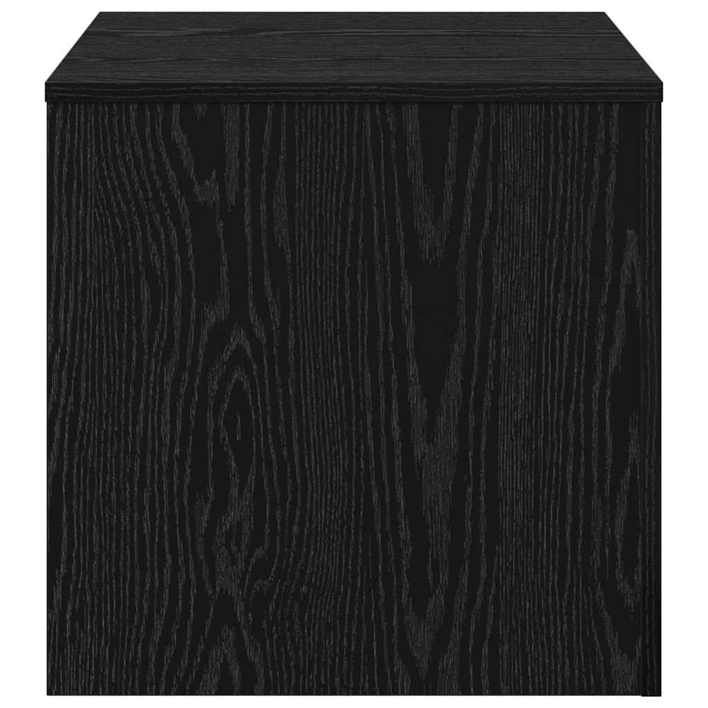 Nestingtisch 3 pcs Schwarz Eichen-Optik Holzwerkstoff