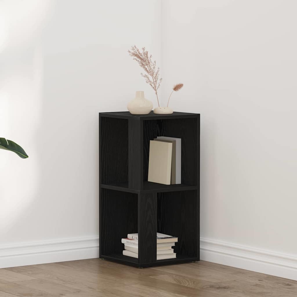Eckregale Schwarz Eichen-Optik 33 x 33 x 67 cm Holzwerkstoff