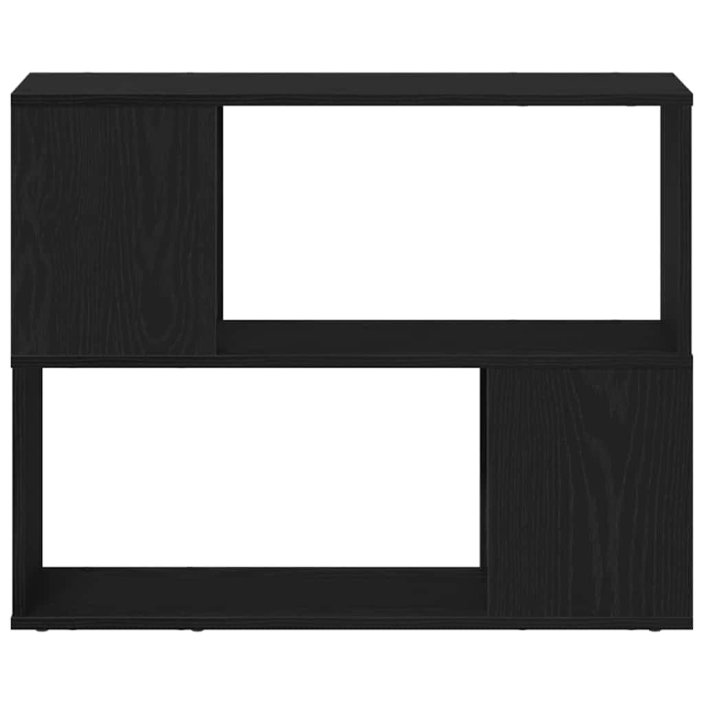 TV-Schrankset Wandmontiert Schwarz Eichen-Optik 80 x 24 x 63 cm