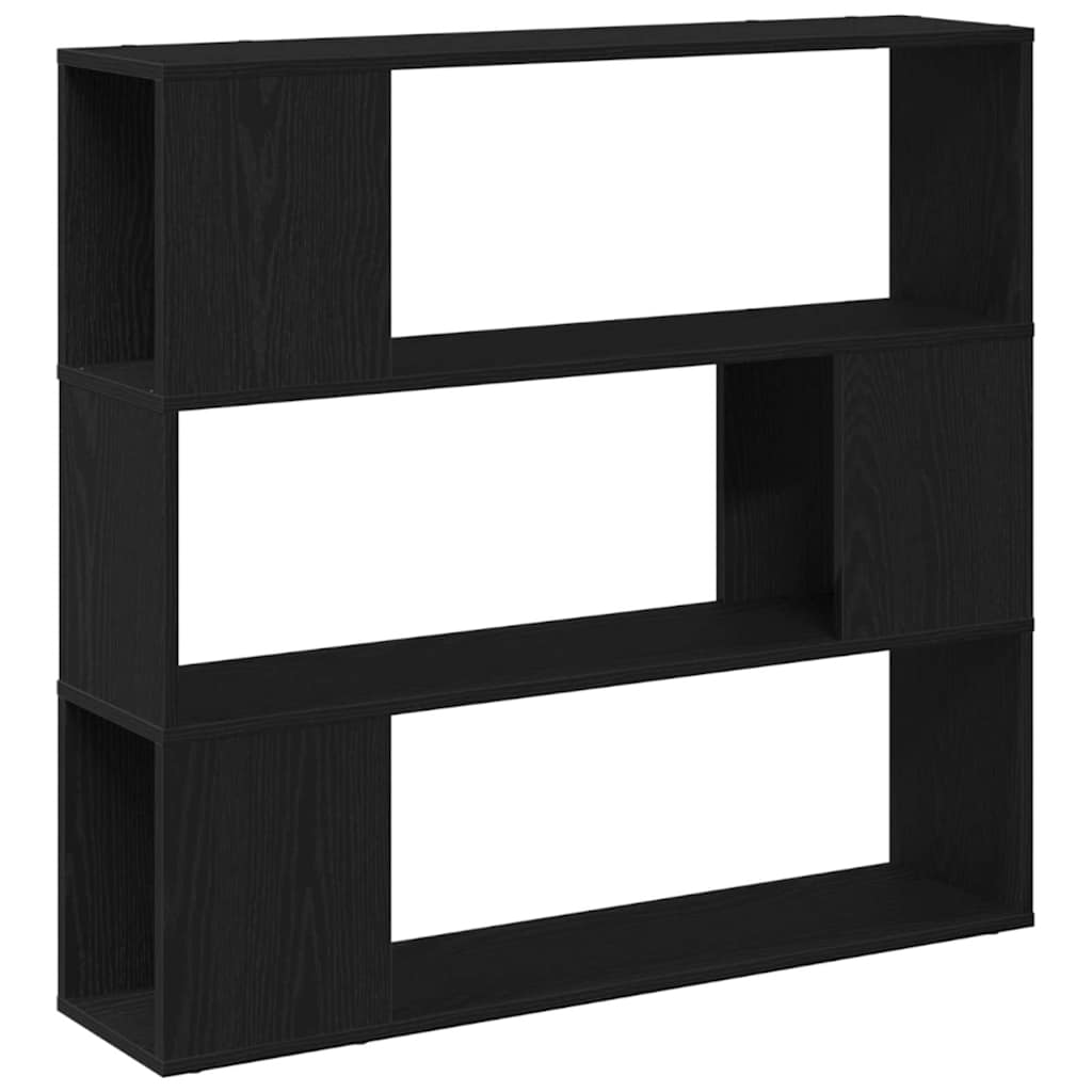 TV-Schrankset Schwarz Eichen-Optik 100 x 24 x 94 cm