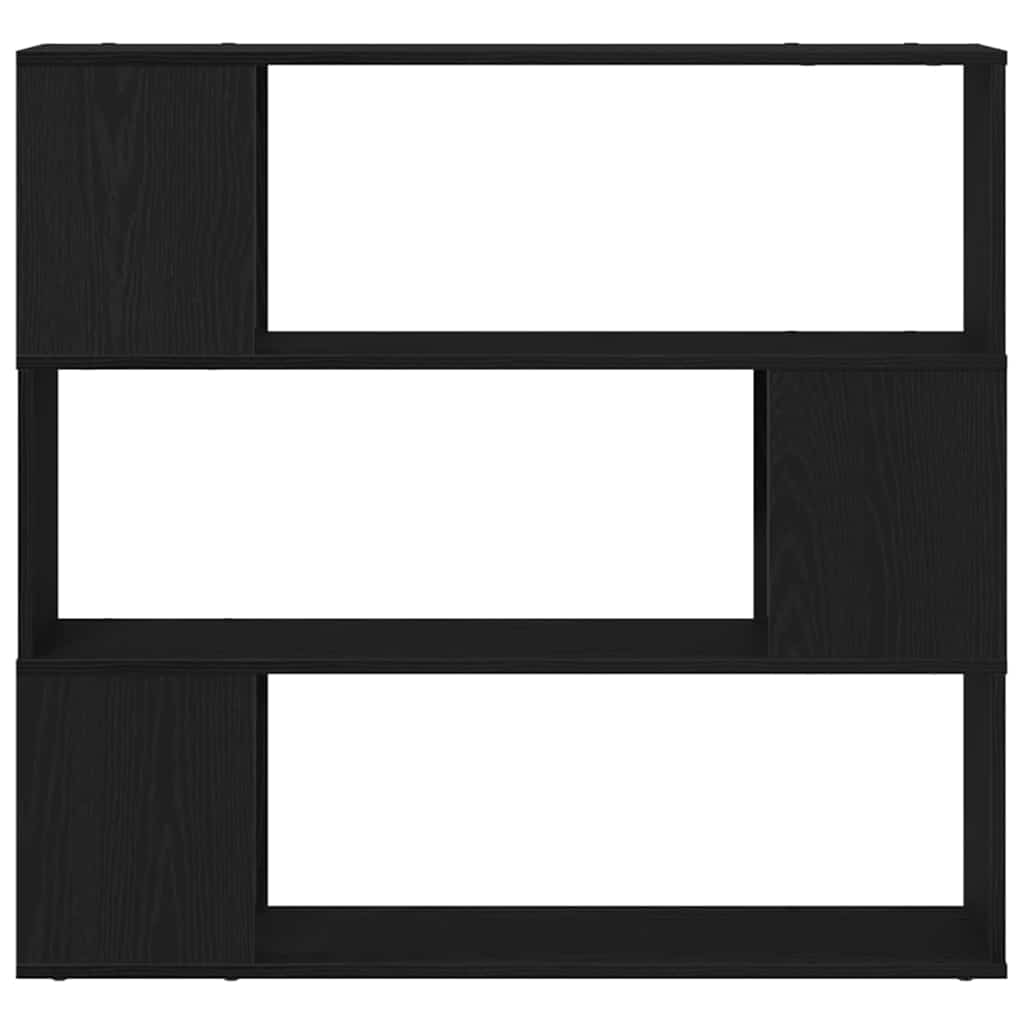 TV-Schrankset Schwarz Eichen-Optik 100 x 24 x 94 cm