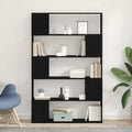 TV-Schrankset Schwarz Eichen-Optik 100 x 24 x 155 cm