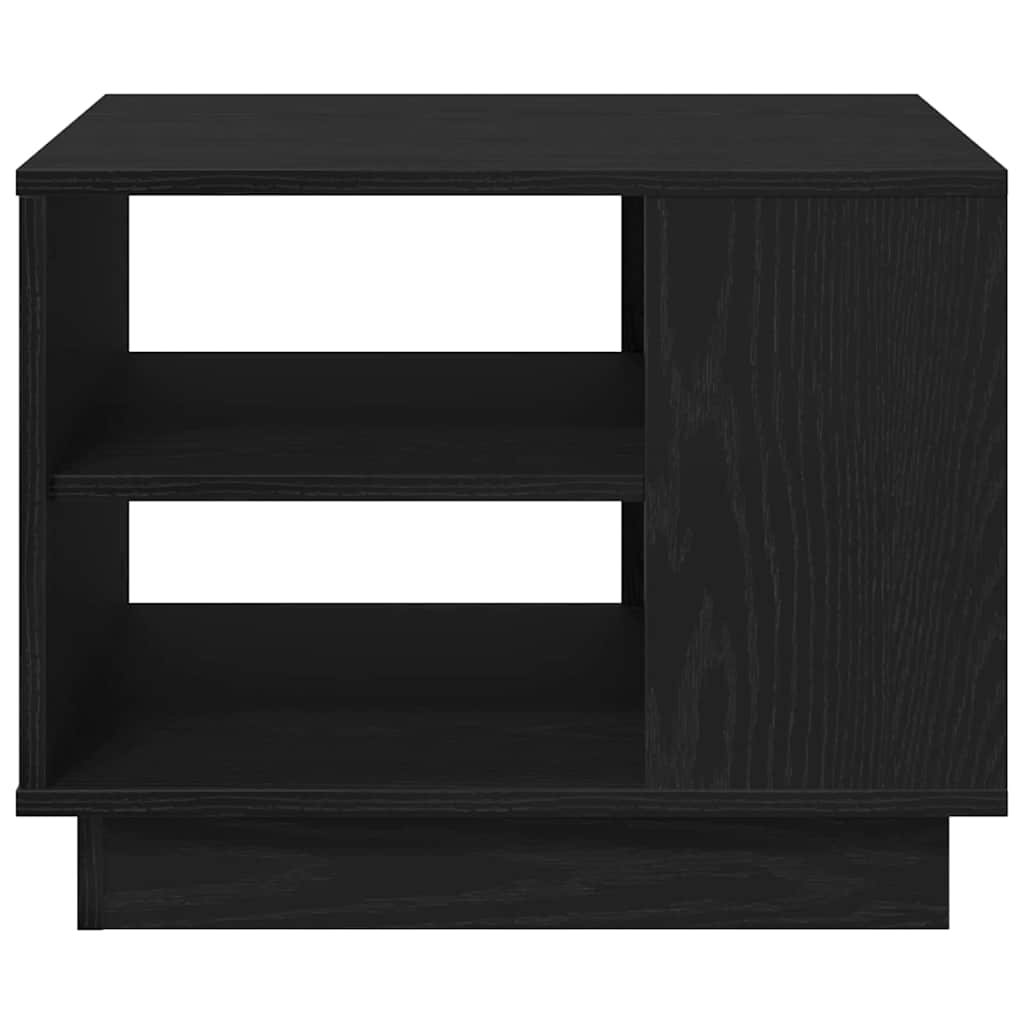 Couchtisch Schwarz Eichen-Optik 55 x 55 x 42 cm Holzwerkstoff