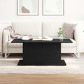 Couchtisch Schwarz Eichen-Optik 102 x 55,5 x 40 cm