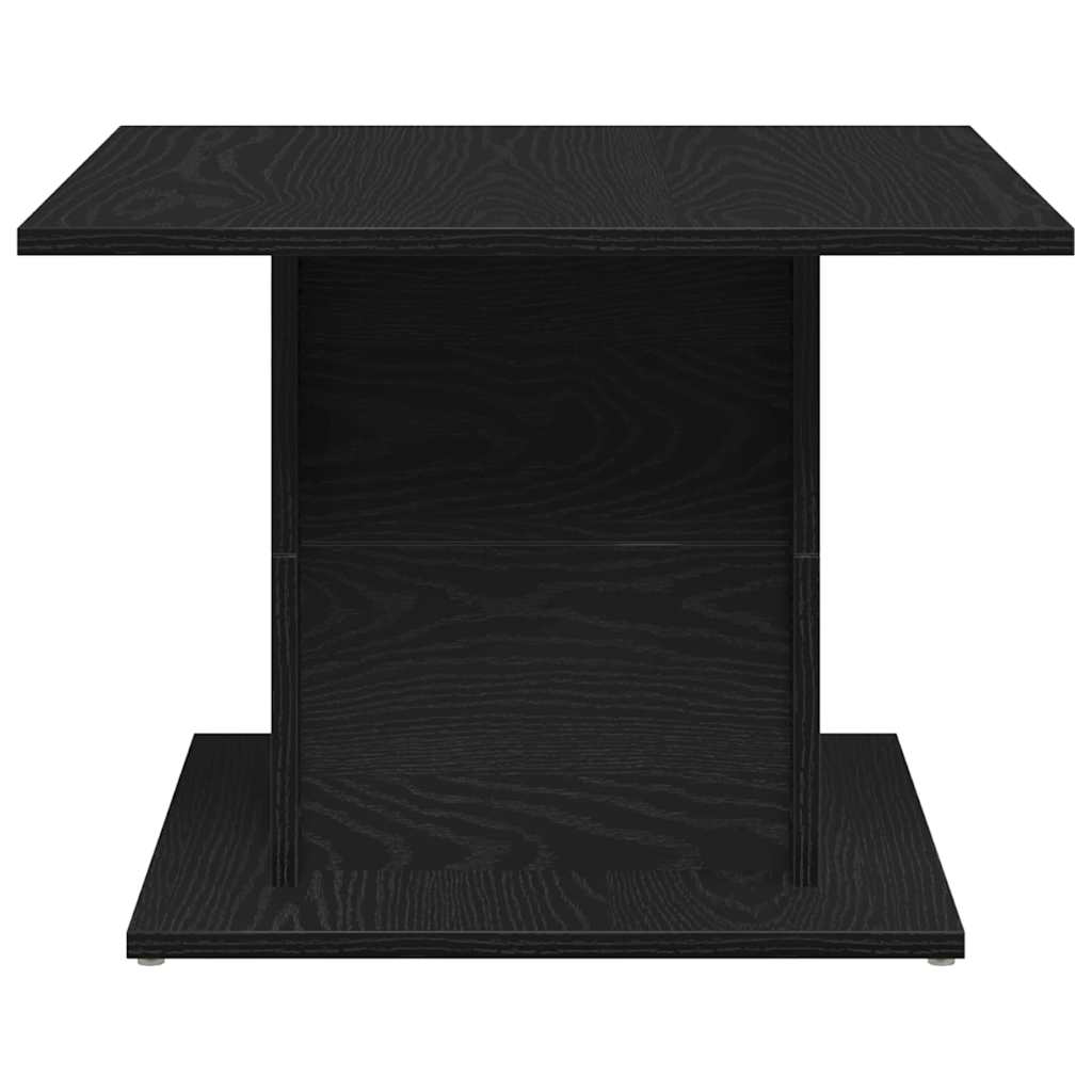 Couchtisch Schwarz Eichen-Optik 55,5 x 55,5 x 40 cm