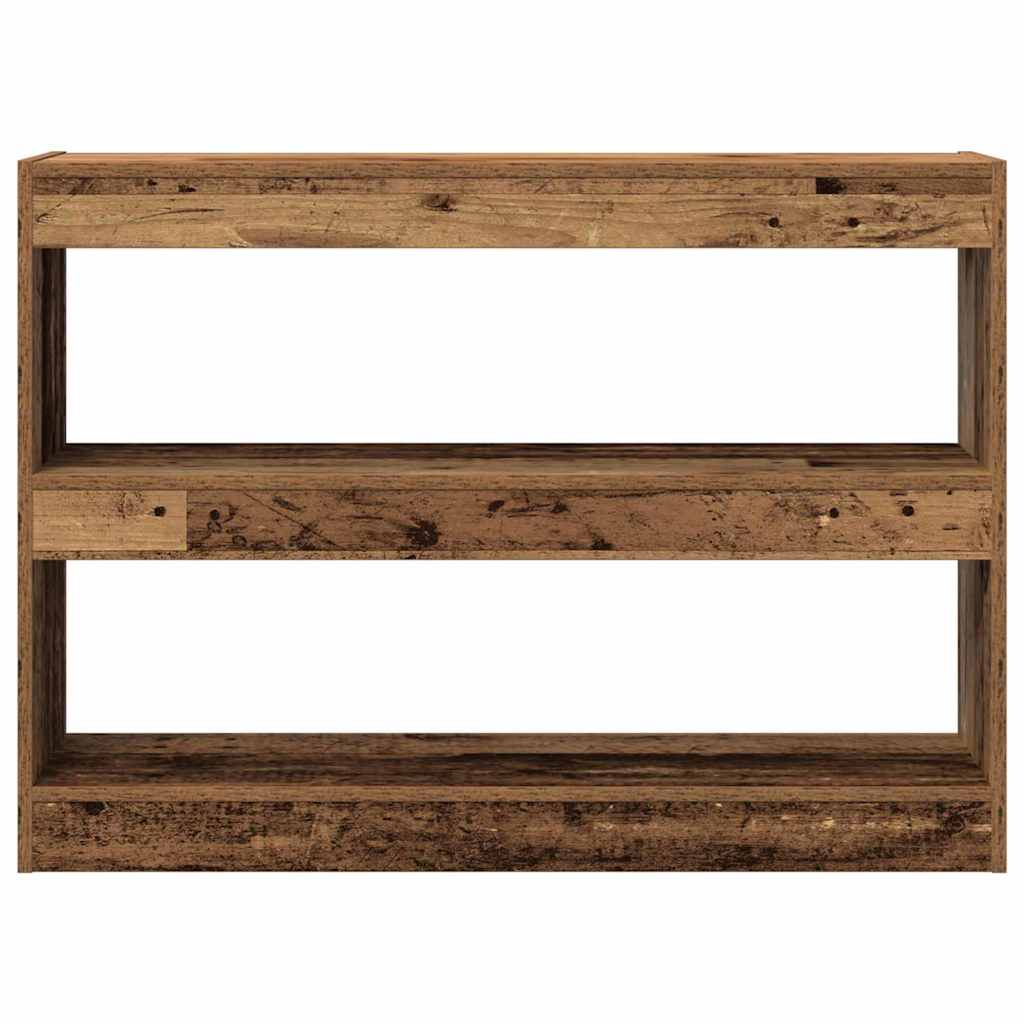 Bücherregal Altholz 100 x 30 x 72 cm Holzwerkstoff