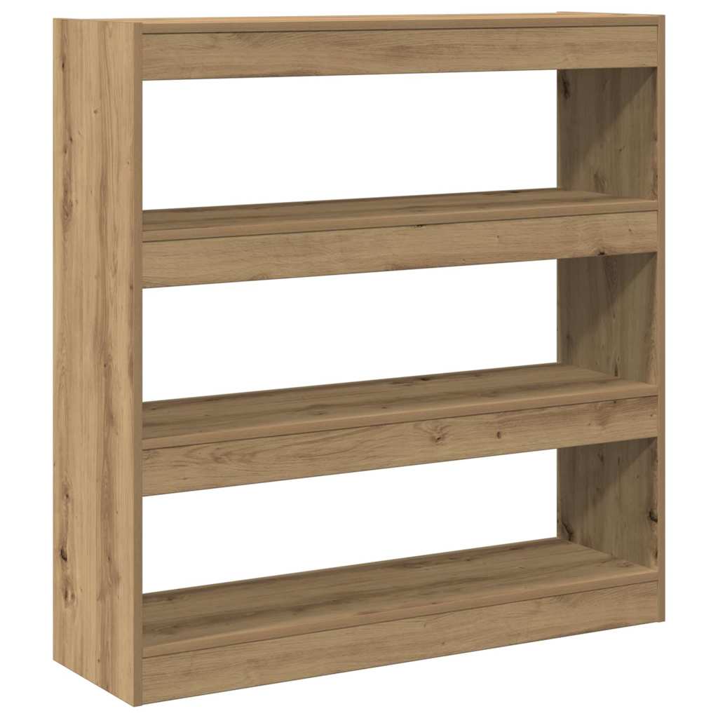 Bücherregal Artisan-Eiche 100 x 30 x 103 cm Holzwerkstoff