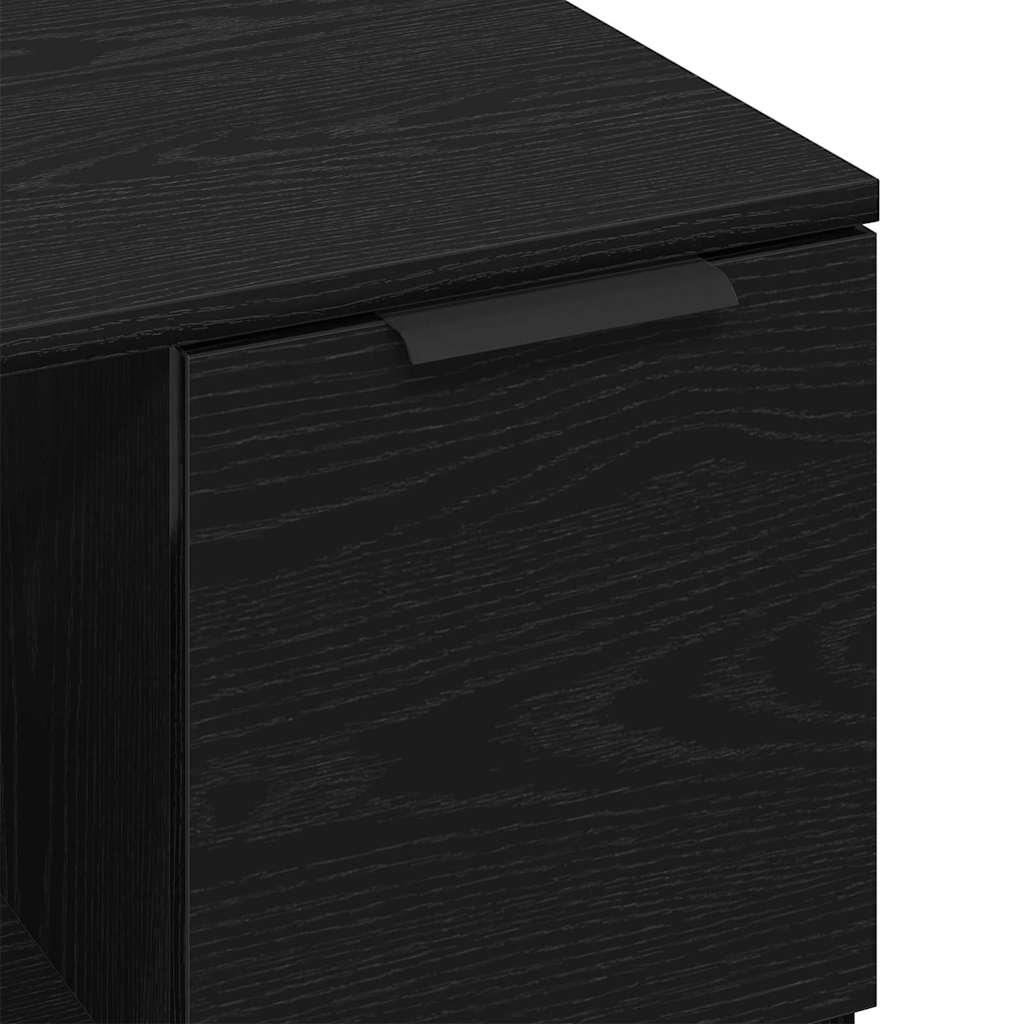 Couchtisch Schwarze Eiche 50 x 50 x 36 cm Holzwerkstoff