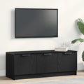 TV-Schränk Schwarz Eichen-Optik 102 x 35 x 36,5 cm