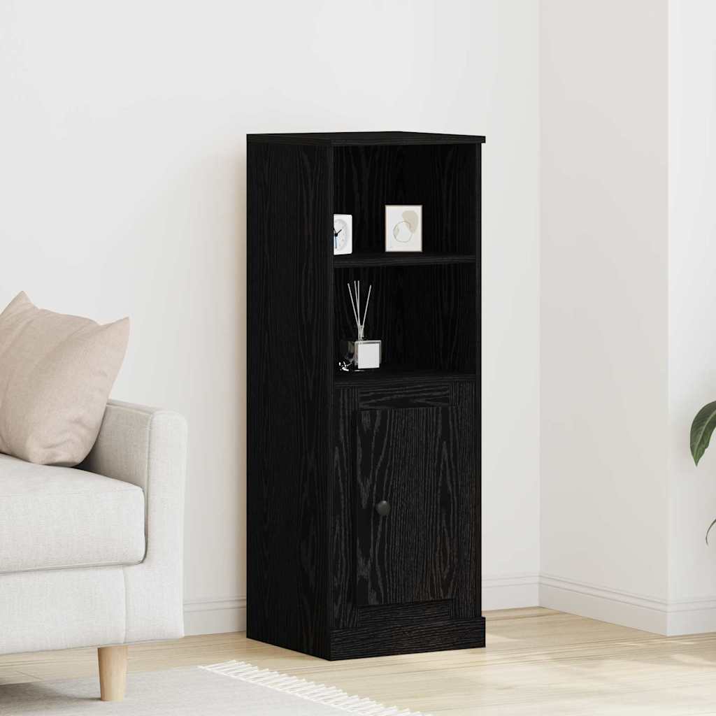 Highboard Schwarze Eiche 36 x 35,5 x 103,5 cm Holzwerkstoff