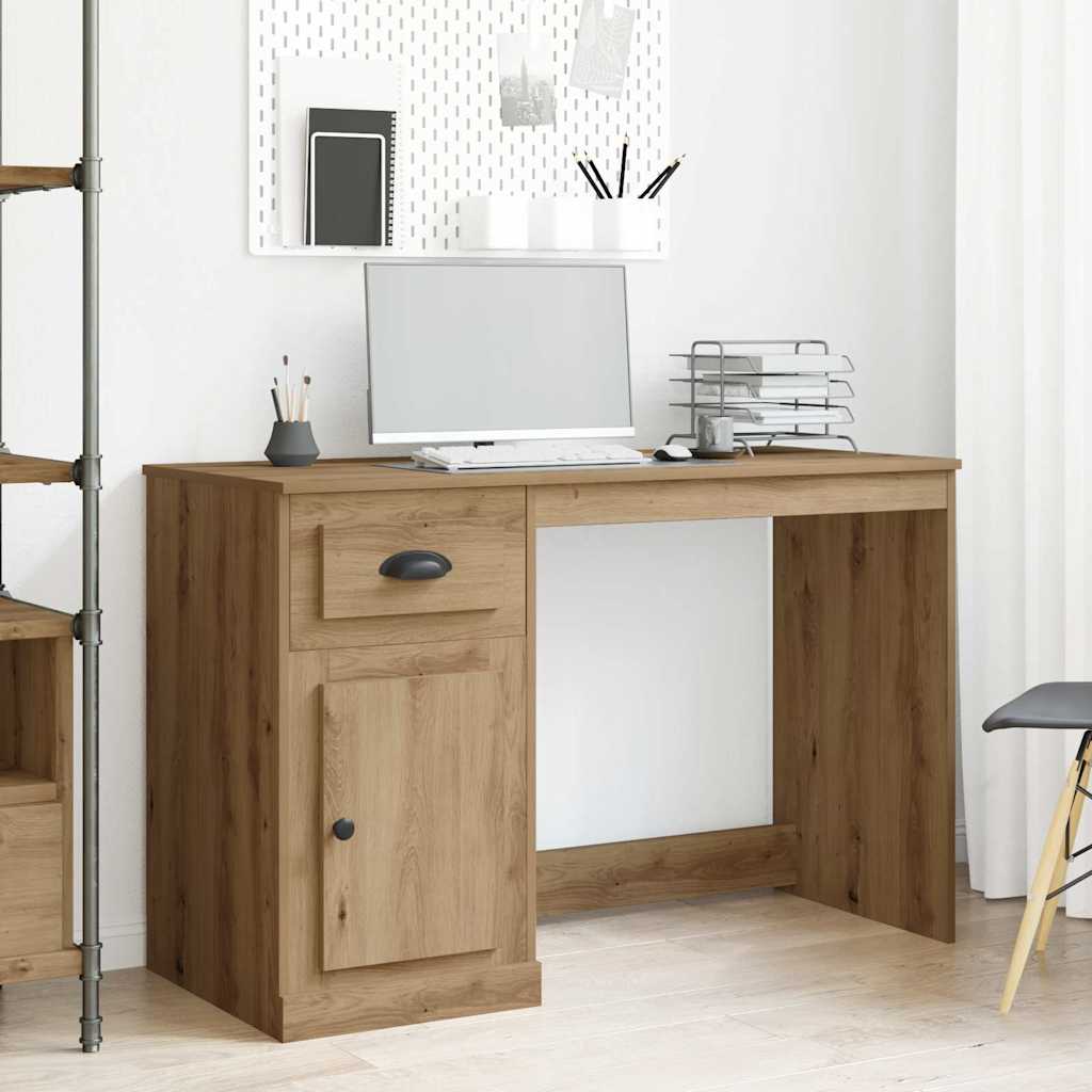 Schreibtisch Artisan-Eiche 50 x 115 x 75 cm Holzwerkstoff