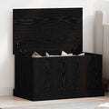 Aufbewahrungsbox Schwarz Eichen-Optik 70 x 40 x 38 cm