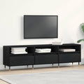 TV-Schränk Schwarz Eichen-Optik 150 x 30 x 44,5 cm
