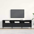 TV-Schränk Schwarz Eichen-Optik 150 x 30 x 44,5 cm