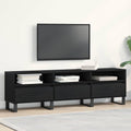 TV-Schränk Schwarz Eichen-Optik 150 x 30 x 44,5 cm