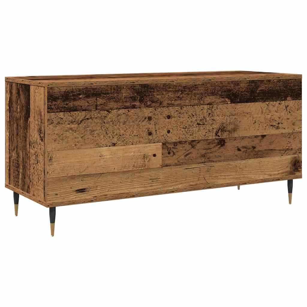 Schallplattenschrank Altholz 100 x 38 x 48 cm Holzwerkstoff