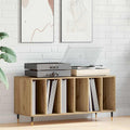 Schallplattenschrank mit Regal Artisan-Eiche 100 x 38 x 48 cm