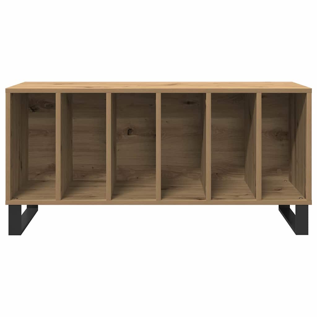 Schallplattenschrank mit Regal Artisan-Eiche 100 x 38 x 48 cm