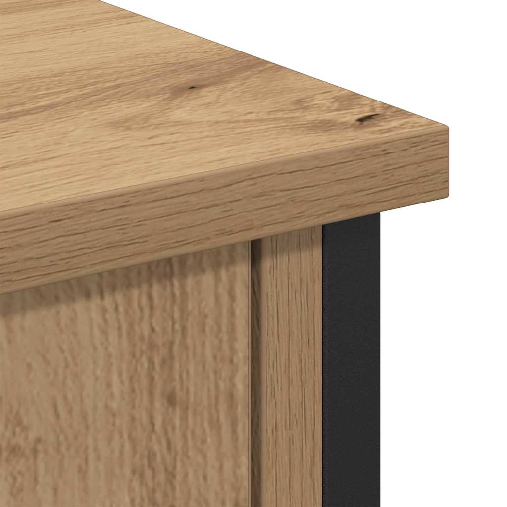 TV-Schrankset Artisan-Eiche 101 x 35 x 65 cm Holzwerkstoff