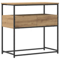 Konsolentisch Artisan-Eiche 75 x 40 x 75 cm Holzwerkstoff