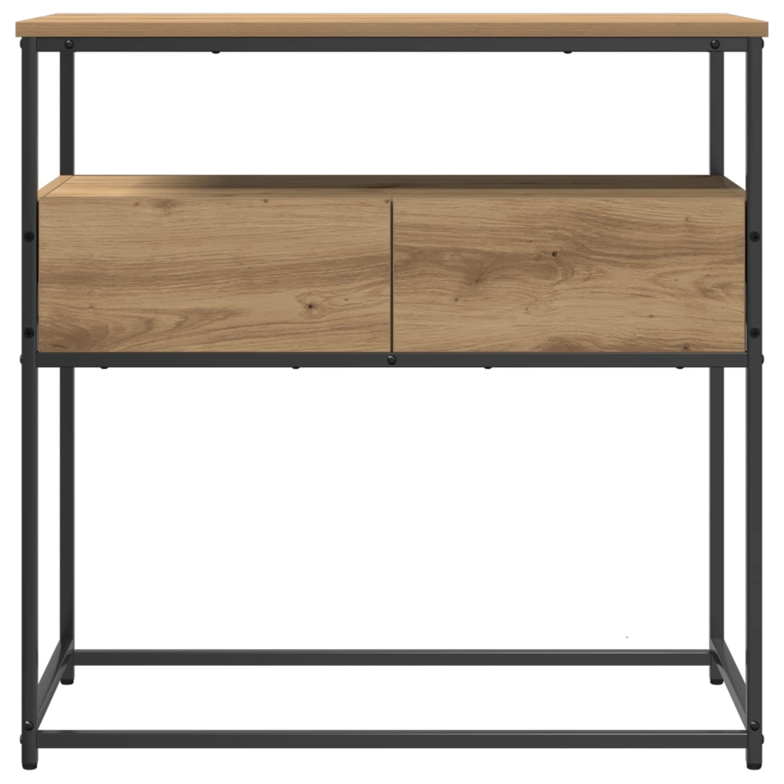 Konsolentisch Artisan-Eiche 75 x 40 x 75 cm Holzwerkstoff