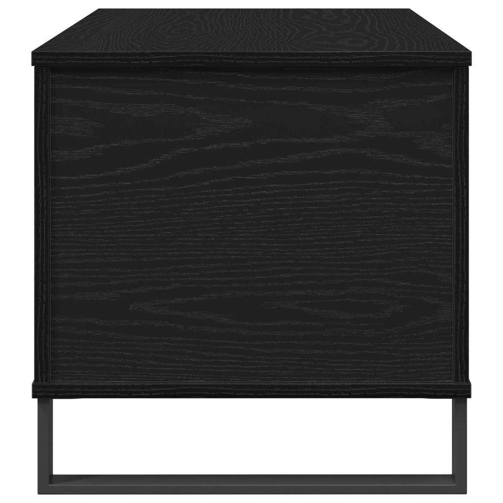 Couchtisch Schwarz Eichen-Optik 90 x 44,5 x 45 cm Holzwerkstoff