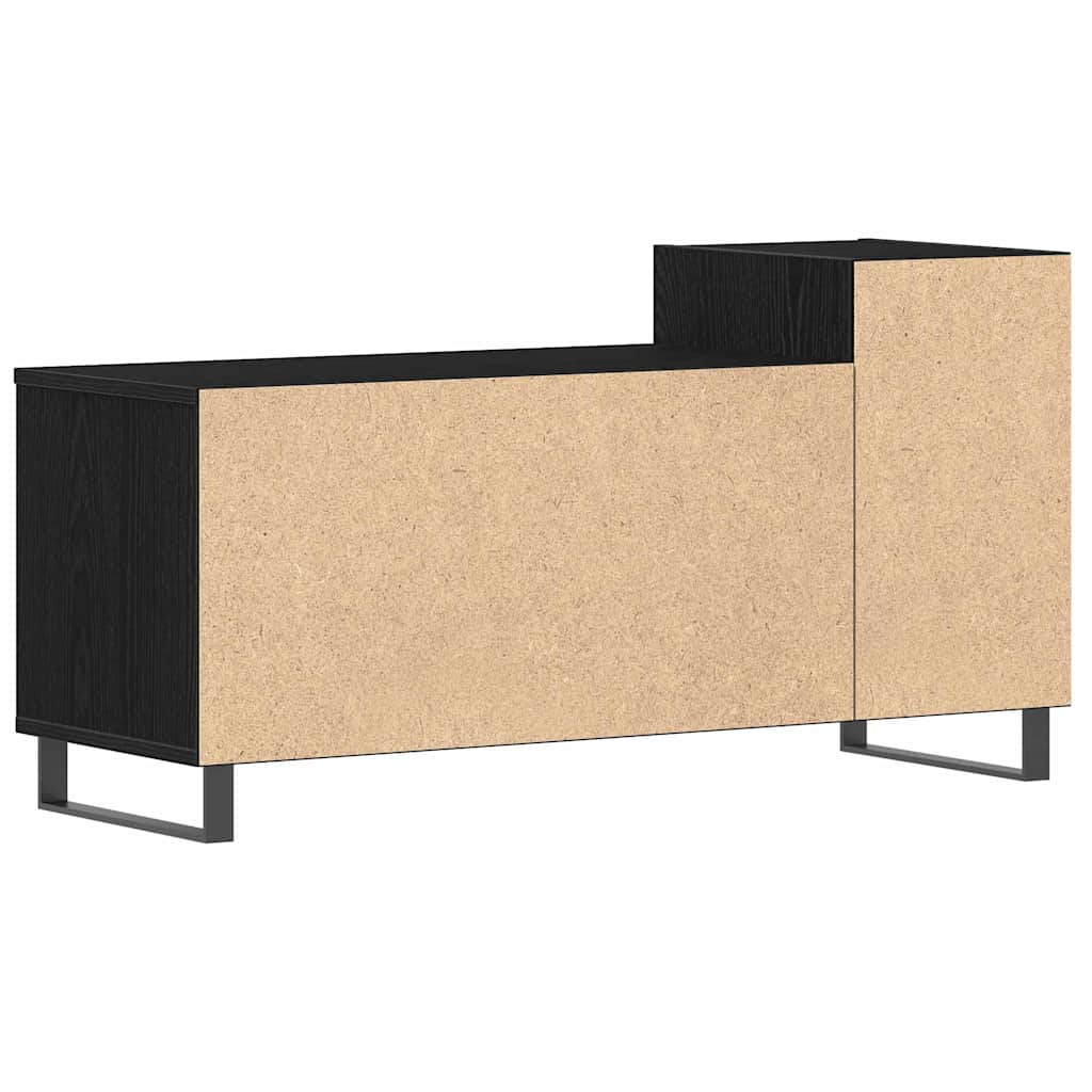 TV-Schrankset Schwarz Eichen-Optik 100 x 35 x 55 cm