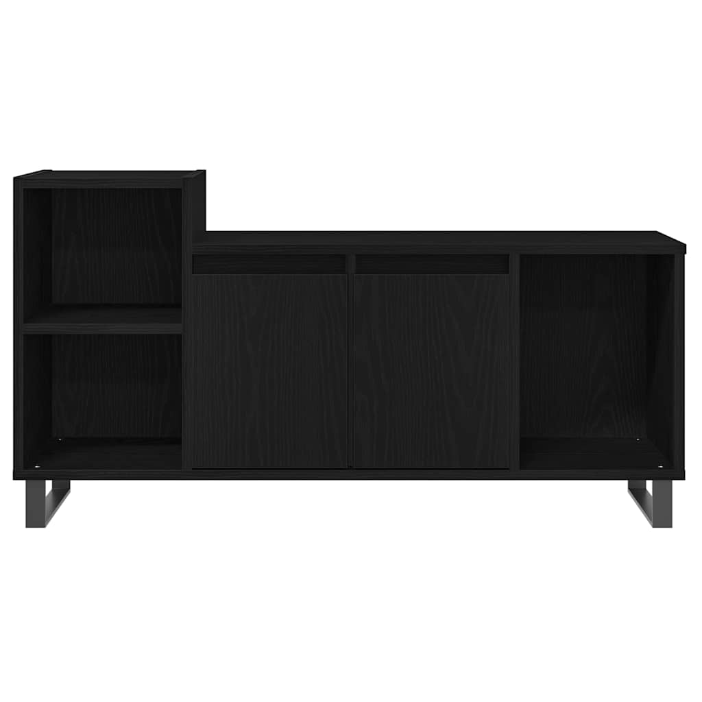 TV-Schrankset Schwarz Eichen-Optik 100 x 35 x 55 cm