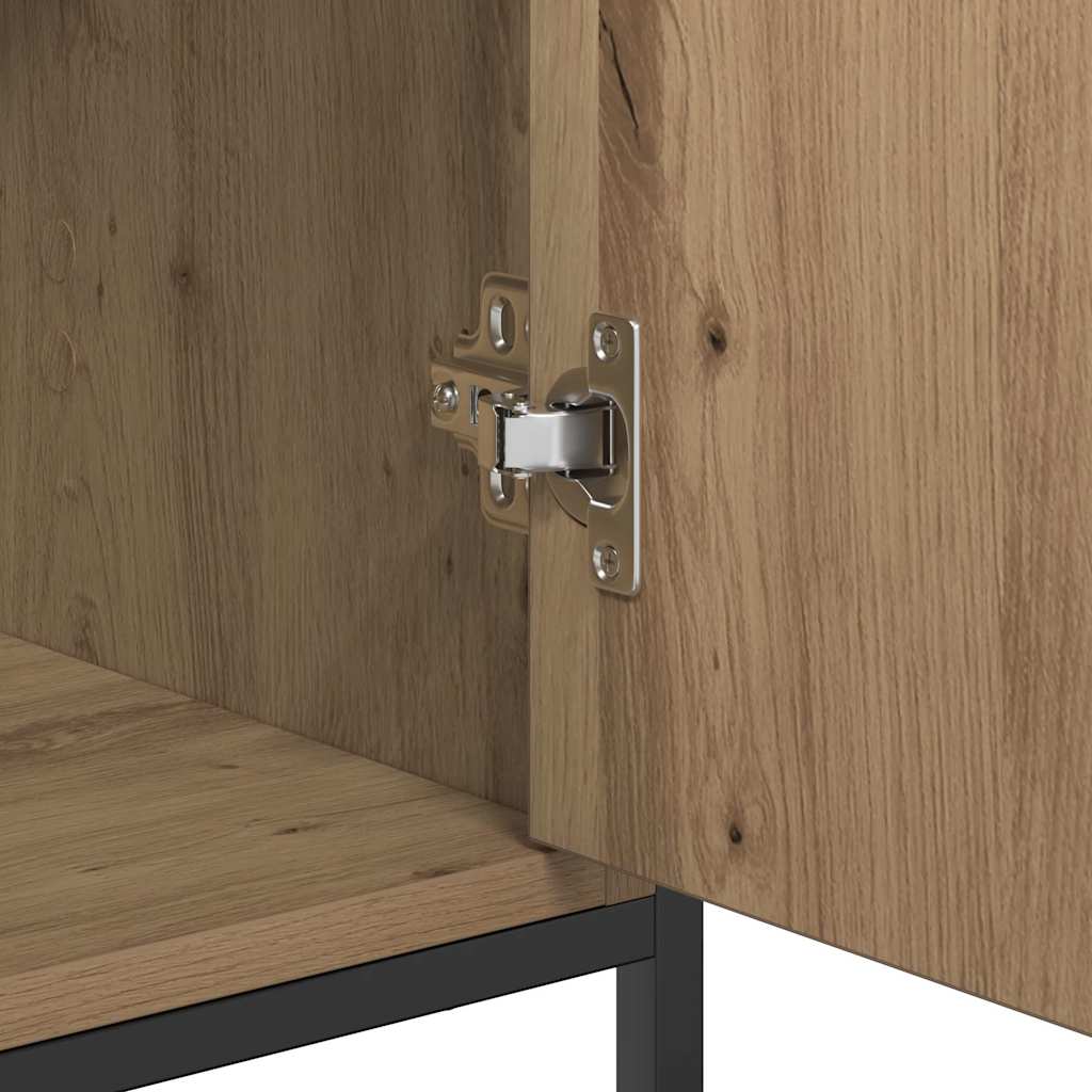 Sideboard Artisan-Eiche 70 x 30 x 80 cm Holzwerkstoff