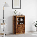 LED-Sideboard Altholz 60,5 x 37 x 100 cm Holzwerkstoff