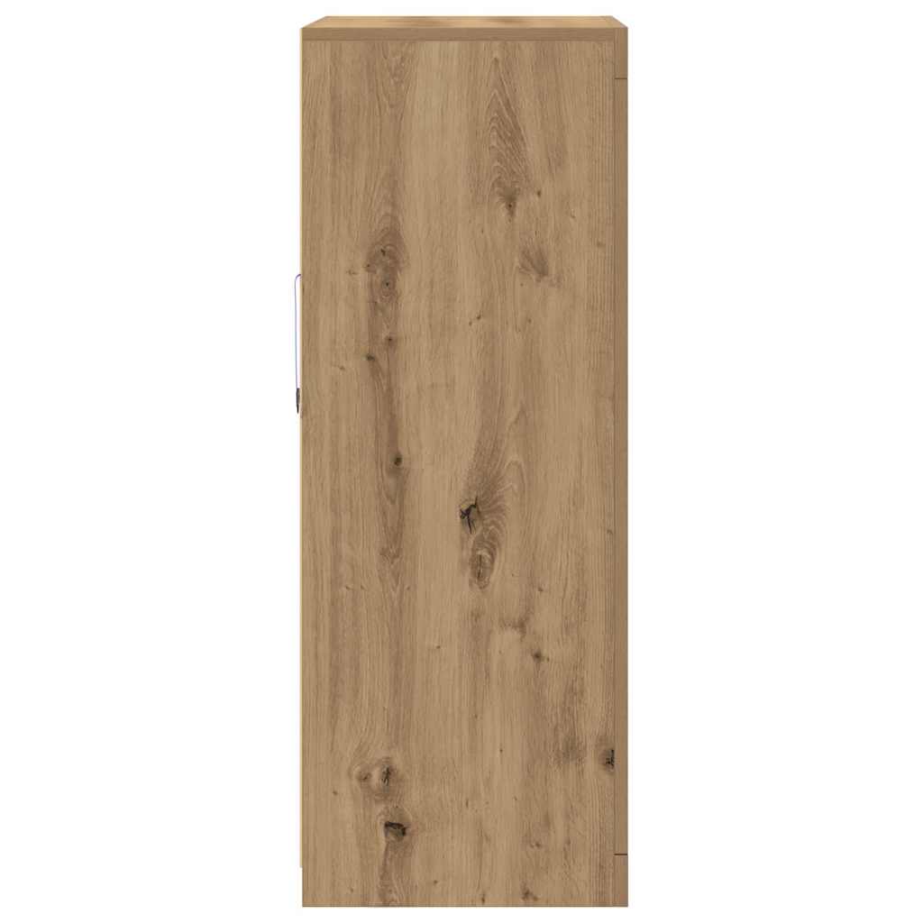 LED-Sideboard Artisan-Eiche 60,5 x 37 x 100 cm Holzwerkstoff