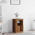 LED-Sideboard Altholz 41 x 37 x 67 cm Holzwerkstoff