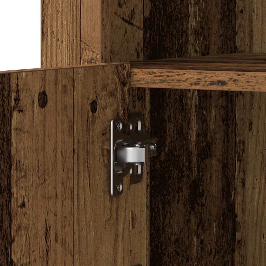 LED-Sideboard 2 pcs Altholz 41 x 37 x 67 cm Holzwerkstoff