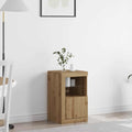 LED-Sideboard Artisan-Eiche 41 x 37 x 67 cm Holzwerkstoff