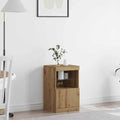 LED-Sideboard Artisan-Eiche 41 x 37 x 67 cm Holzwerkstoff