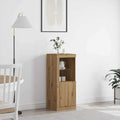 LED-Sideboard Artisan-Eiche 41 x 37 x 100 cm Holzwerkstoff
