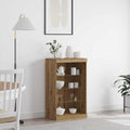 LED-Sideboard Artisan-Eiche 60,5 x 37 x 100 cm Holzwerkstoff