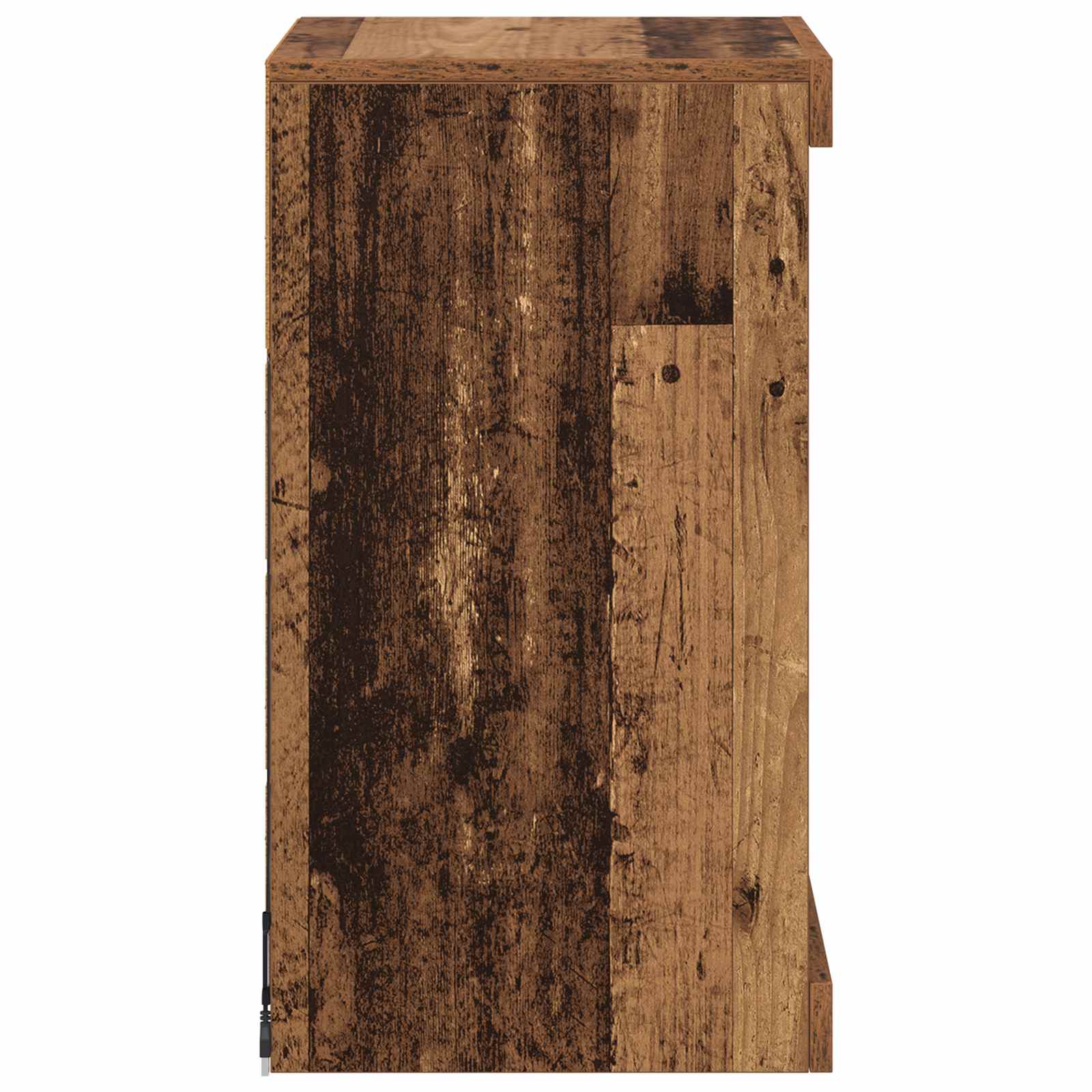 LED-Sideboard Altholz 41 x 37 x 67 cm Holzwerkstoff