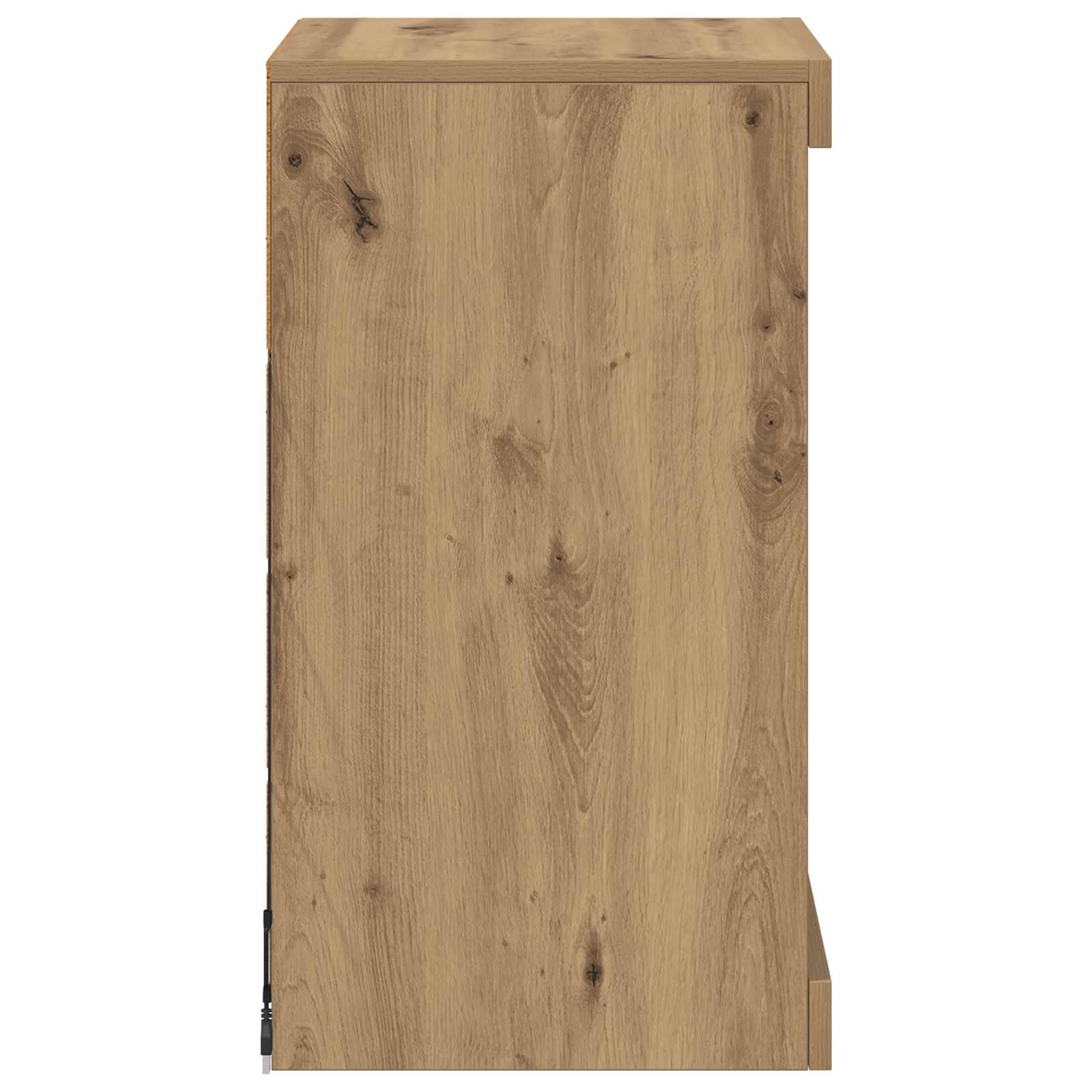 LED-Sideboard Artisan-Eiche 41 x 37 x 67 cm Holzwerkstoff