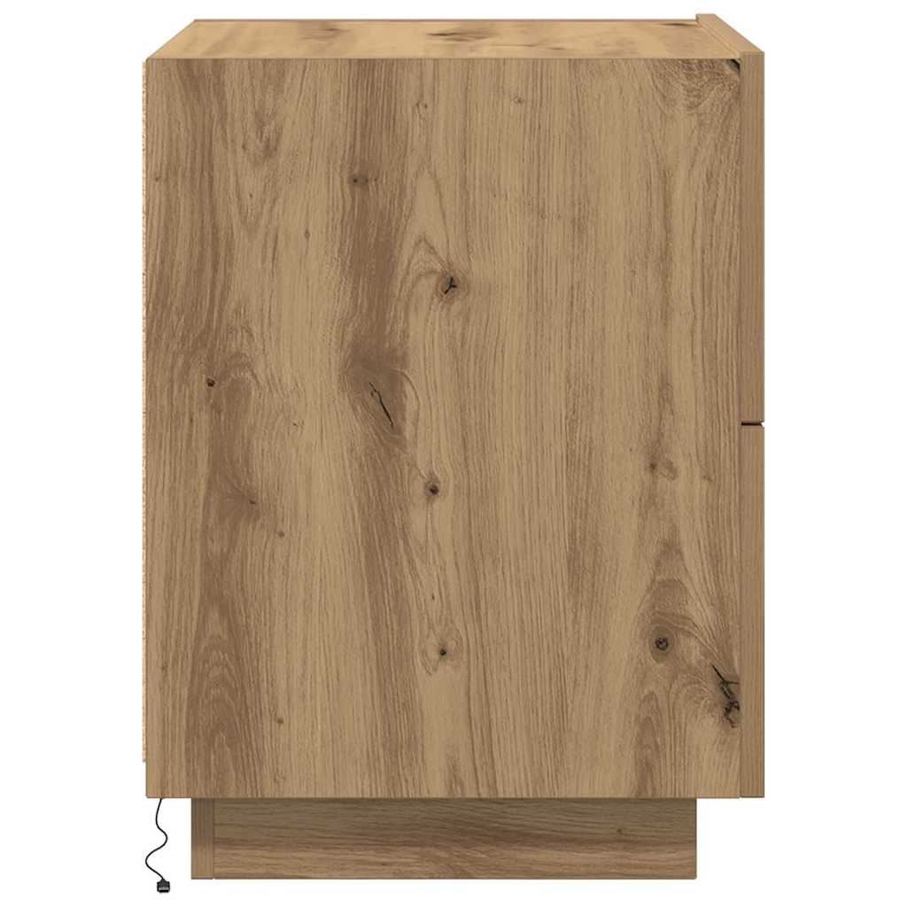 Nachttisch Artisan-Eiche 45 x 40 x 55 cm Holzwerkstoff