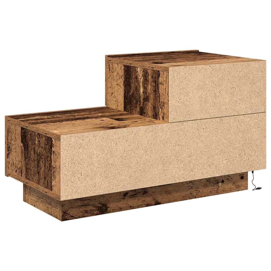 Nachttisch Altholz 70 x 36 x 40,5 cm Holzwerkstoff