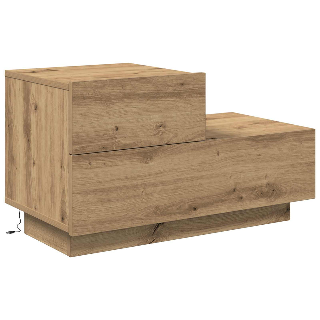 Nachttisch Artisan-Eiche 70 x 36 x 40,5 cm Holzwerkstoff
